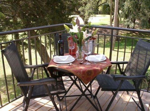 Deck View of Bunker and Fairway...Spectator's Roost - Analyze the Swings!