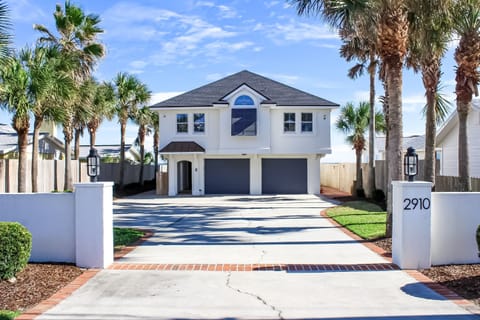 Front view of oceanfront home...your unforgettable family vacation awaits!