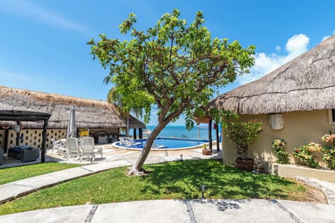 Awaken to view of the Sea and Salt Water Heated pool