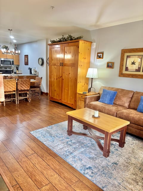 800 sq ft, MOUNTAIN MODERN, new paint, lighting with dimmers, resort sleeper