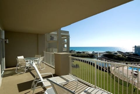 View from our third floor balcony.