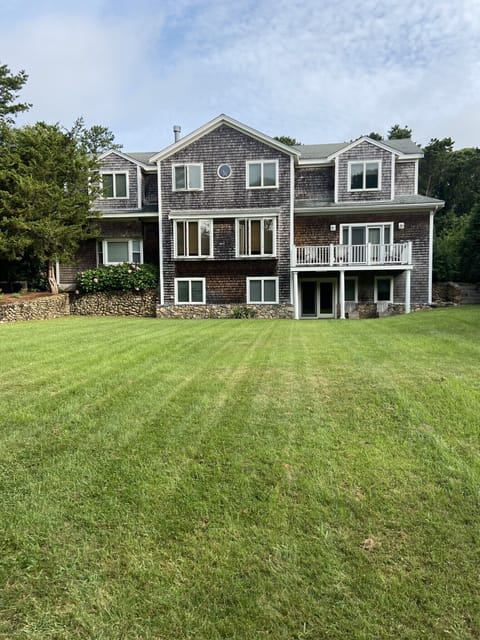 Large front yard