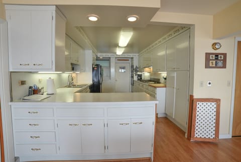 Kitchen as viewed from dining area