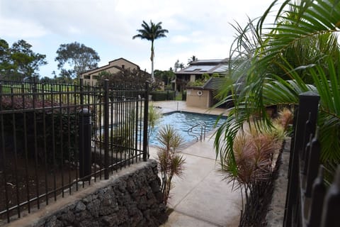 There are two pools on the property.  This is one of them, gated entrance.