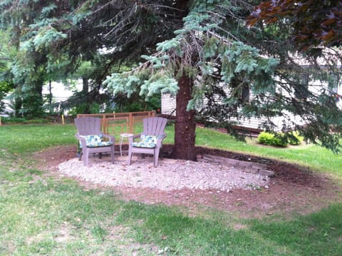 a pleasant spot to sit on a sunny day