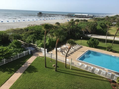 Largest heated pool in Cocoa Beach