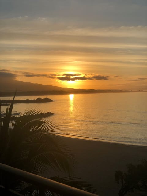View from the Balcony at sunrise
