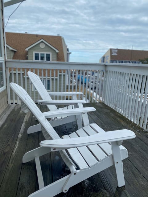 Deck off of King bedroom - upper level