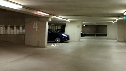 Secured Parking 373 on Level 4