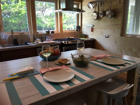 Eat-in kitchen perfect for entertaining