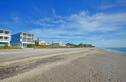 Back of Duplex from the Beach
