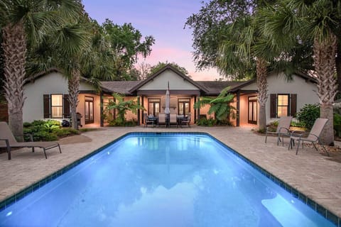 A private pool welcomes you to Casa de Playa!