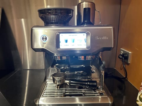Start your mornings off right with the easy to use Barista Touch coffee machine.