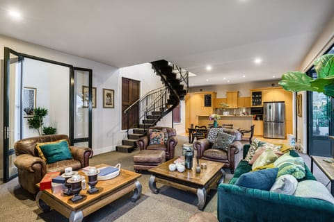 Kitchen, dining and living in one easy flow.