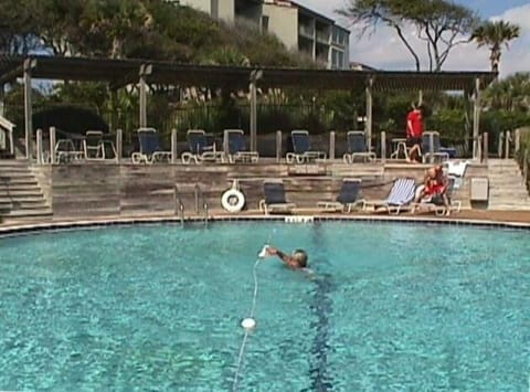 SHADED GAZEBO BY HEATED POOL