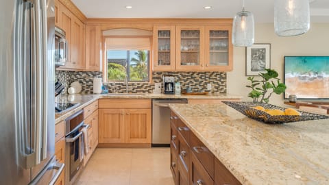 Fully remodeled kitchen and island