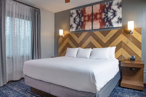 Comfortable King Bed in Master Bedroom
