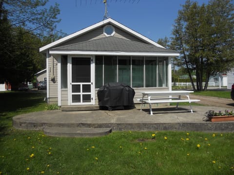 Front of the cottage