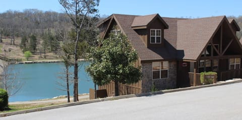 Enjoy the relaxing atmosphere of being right on the lake w/ Ozark mountain views