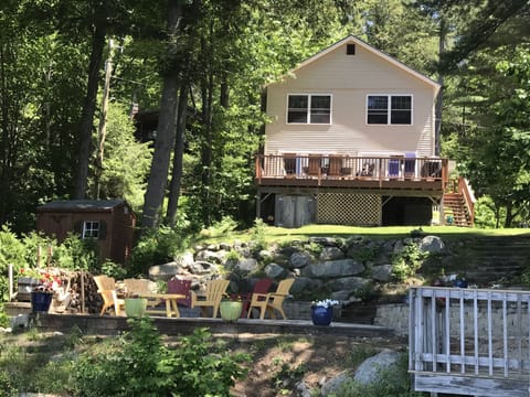 View of the house from the dock