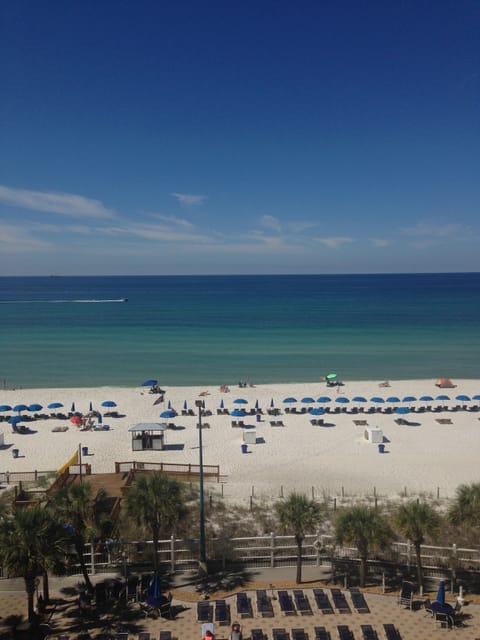 This is your Stunning View from private balcony on the 7th floor.