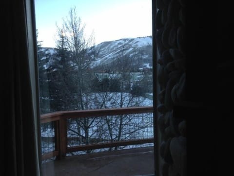 View of Park City Ski Resort from Living Room