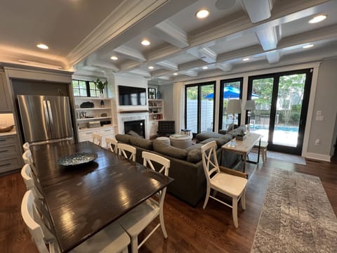 View towards back deck