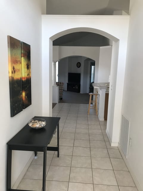 spacious entry