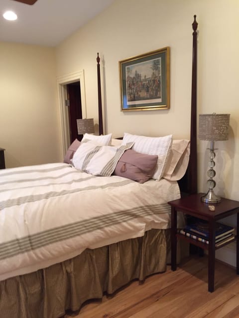 The master bedroom.