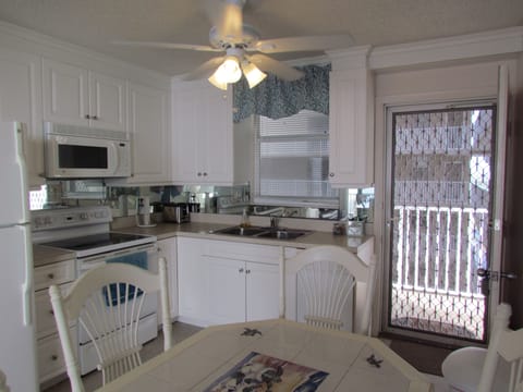 Leave the door open and enjoy the ocean breezes!