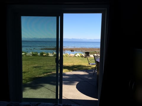 View through patio door in master bedroom