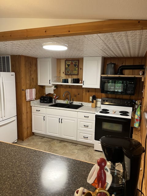 Fully remodeled kitchen in 2023.