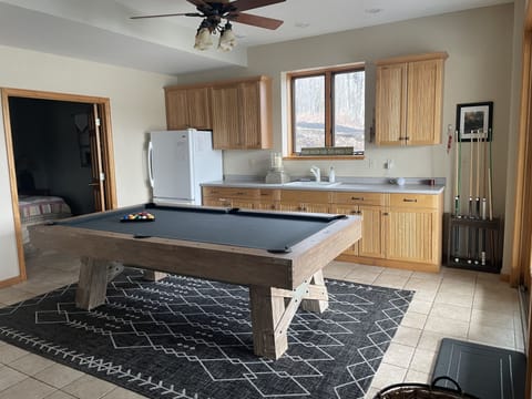 Bottom floor rec area