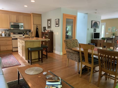 Dining and kitchen view