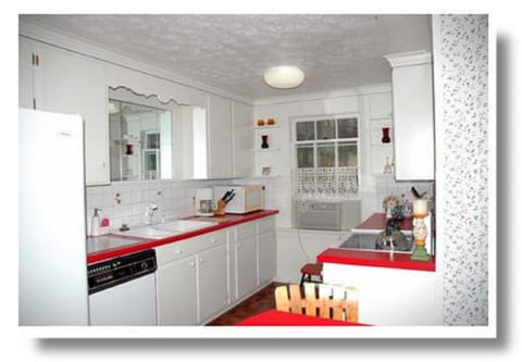 kitchen with all appliances and utensils