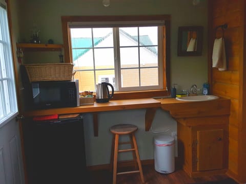 kitchenette in guest cottage