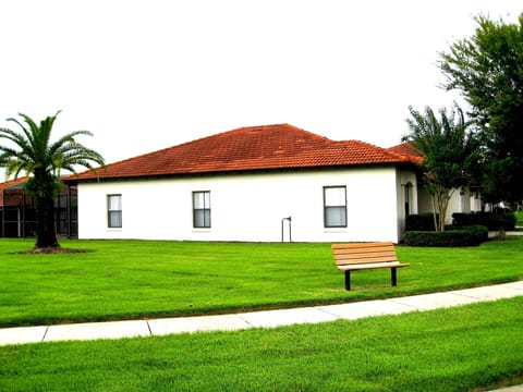 Large yard for the kids to play