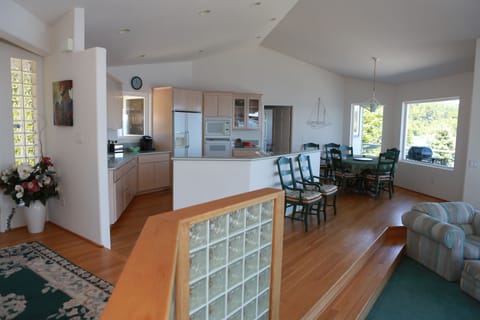 Upstairs living area