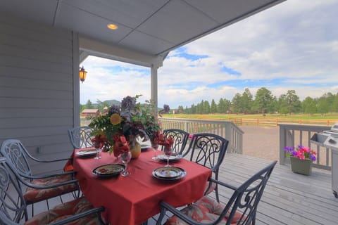 Backyard deck