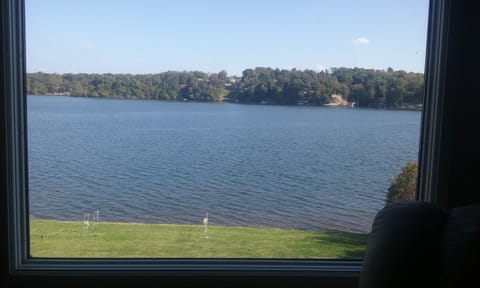 View Looking Out One of the Many Windows