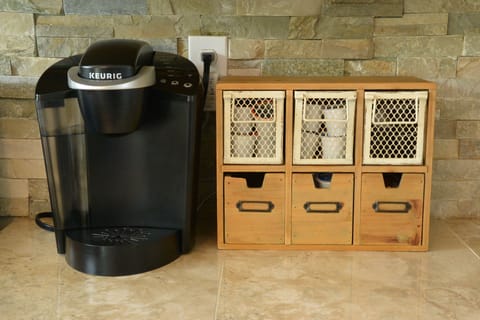 We have both a Keurig and traditional drip coffee maker.