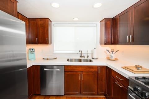 Kitchen  - refrigerator, dishwasher 