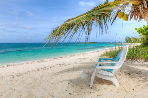 A perfect reading spot on the beach