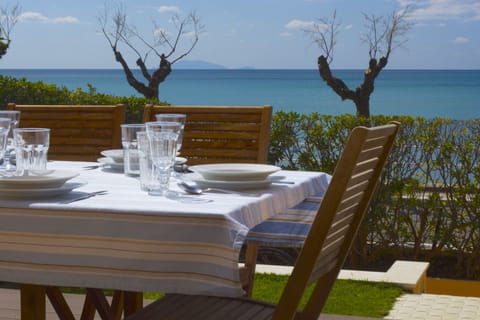 you can see Giglio on a clear day. 