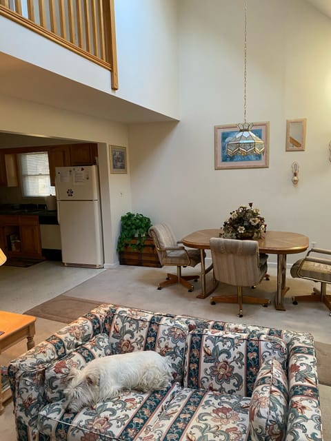 Dining room next to kitchen