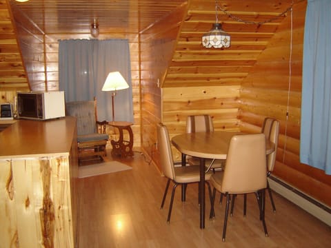 Dining area and reading corner