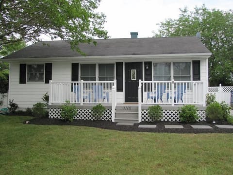 Welcoming front porch