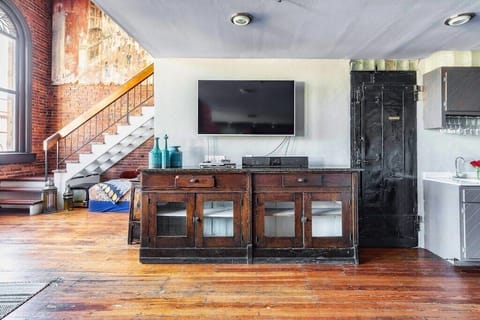 TV in the Living Area for Your Entertainment”