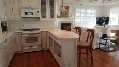 Kitchen and Living room