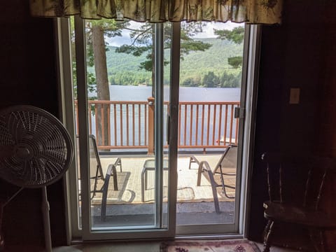 View from the Master bedroom (Queen) with private porch